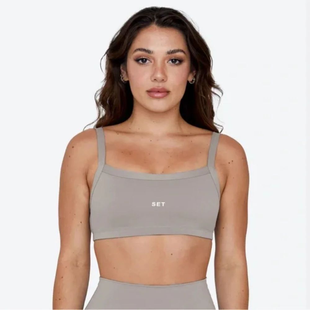 Set Active Sportbody Scoop Bra- Stone